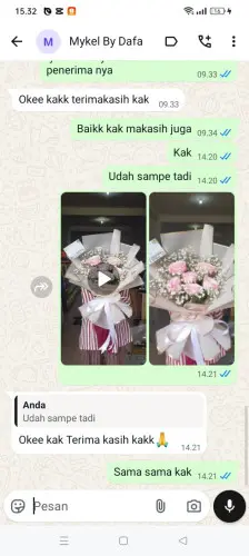 Testimonial Buket Bunga ponorogo