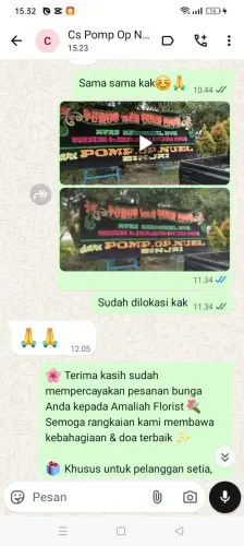 Testimonial Papan Bunga ponorogo