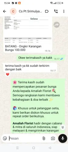 Testimonial Papan Bunga ponorogo